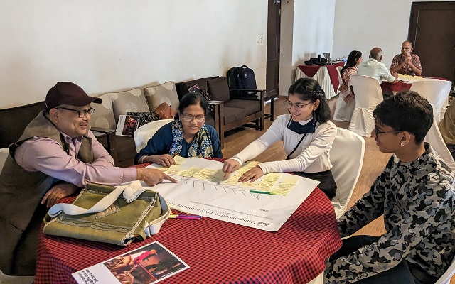 Group workshop in Nagpur